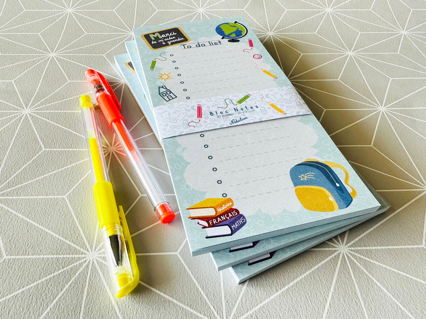 Bloc-notes To Do List - Merci de m'aider à grandir