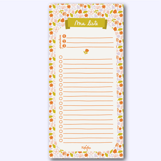 Bloc-notes To do list - Douceur d'automne toute l'année !