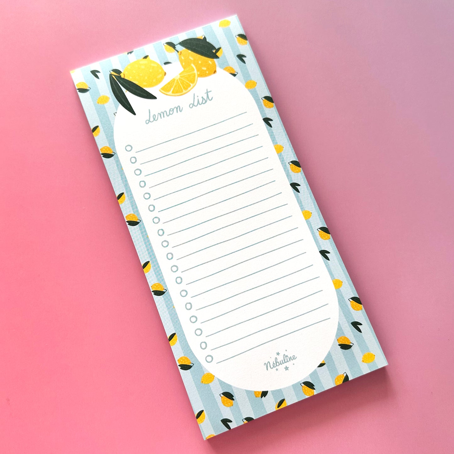 Bloc-notes To do list - Lemon List