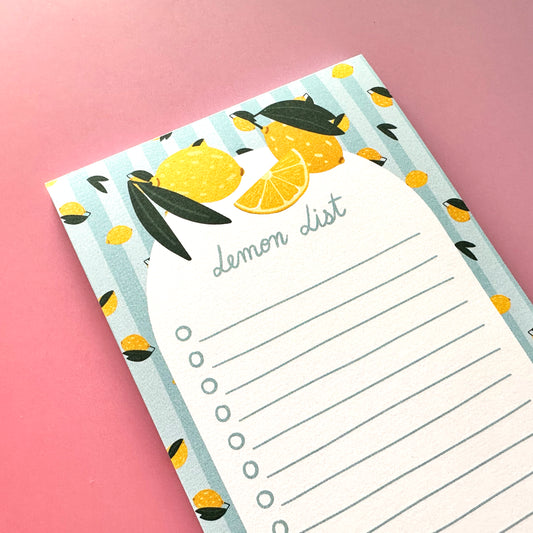 Bloc-notes To do list - Lemon List