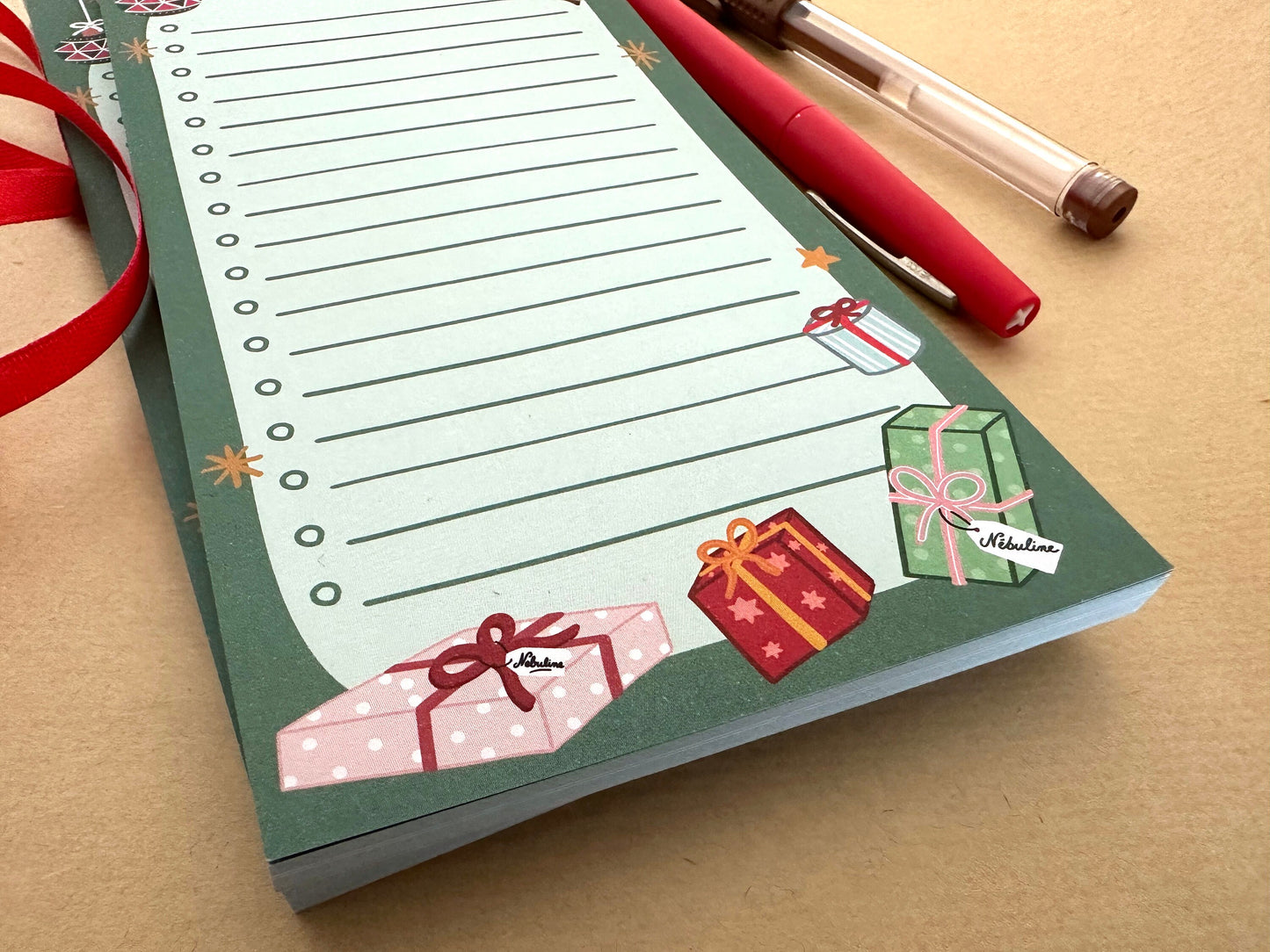 Bloc-notes To do list - Noël